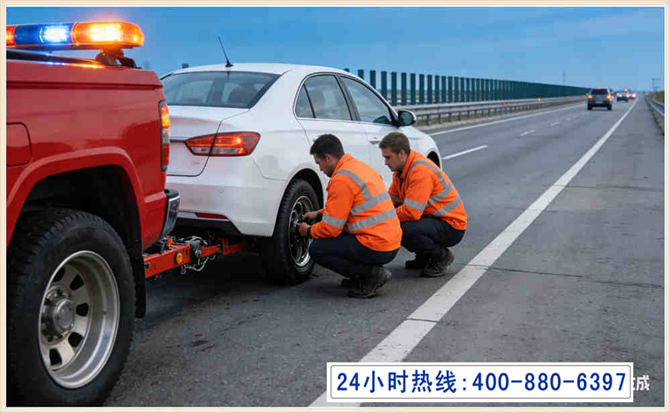 砚山汽车救援道路救援